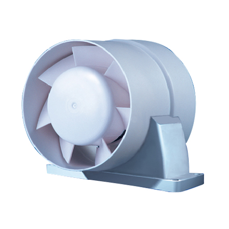 Axial in-line fan (extract or supply)